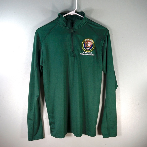 Badger Sport Sweaters - National Park Service Womens Small 1/4 Zip Pullove